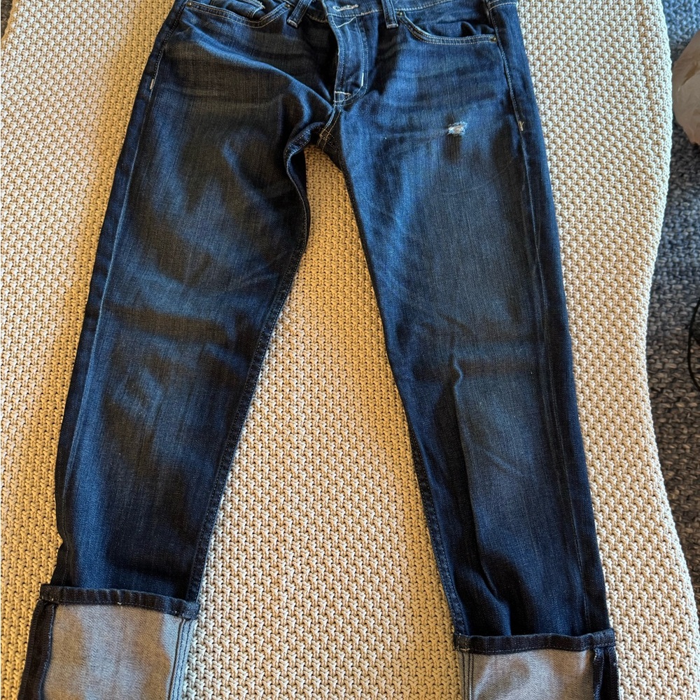 Hudson Muse Crop Skinny Jeans w/ 5” Cuff